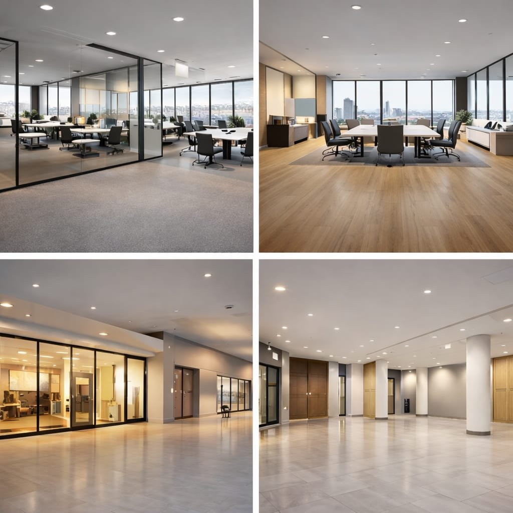 PLATEAUX DE BUREAUX ET LOCAUX COMMERCIAUX DISPONIBLES À LA VENTE ET À LA LOCATION