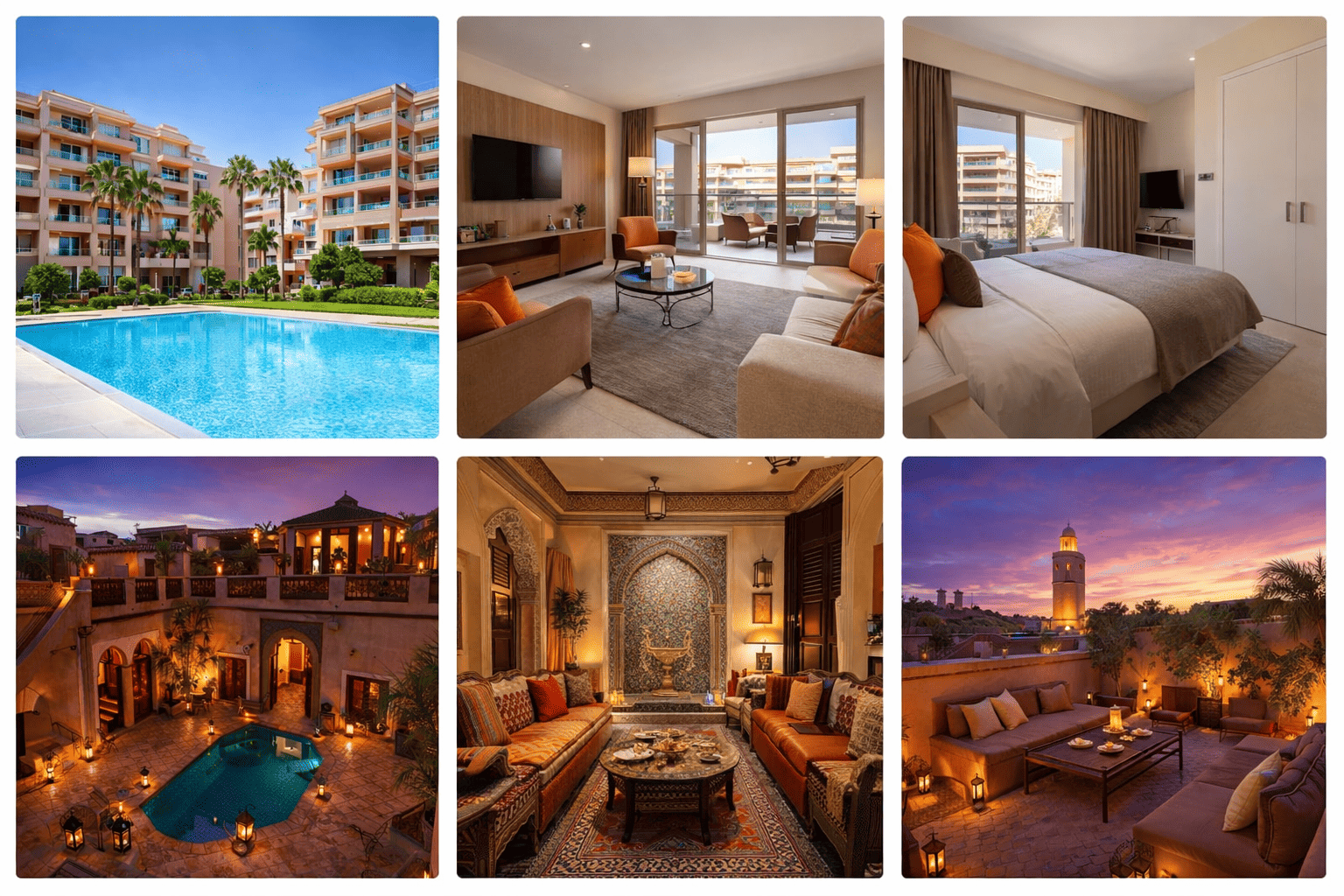 Condos / Riad à louer